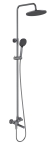 Душевая стойка Esko Budapest ST260BTGM графит со смесителем