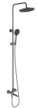 Душевая стойка Esko Budapest ST260BTGM графит со смесителем Душевая стойка Esko Budapest ST260BTGM графит со смесителем