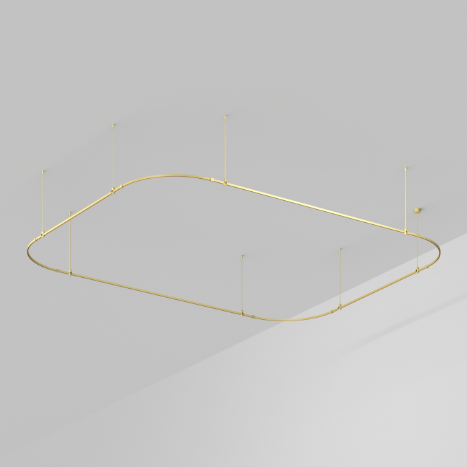 Основание ART-APRIORI-RECTANGLE-SOFT-ROD-800-4500x3500 (GD), Arlight, 054517, изображение 1 Основание ART-APRIORI-RECTANGLE-SOFT-ROD-800-4500x3500 (GD), Arlight, 054517, изображение 1