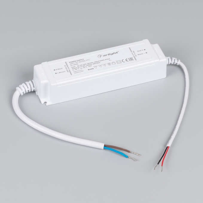 Блок питания ARPJ-SP-381050-PFC (40W, 19-38V, 1.05A), Arlight, 037270, изображение 2 Блок питания ARPJ-SP-381050-PFC (40W, 19-38V, 1.05A), Arlight, 037270, изображение 2