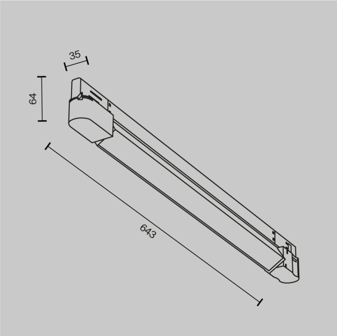 Трековый светильник Альфа / Alfa S Exility 2700-6000K 7Вт 50° Dim Smart, TR133-4-7W-DS-BS, изображение 9
