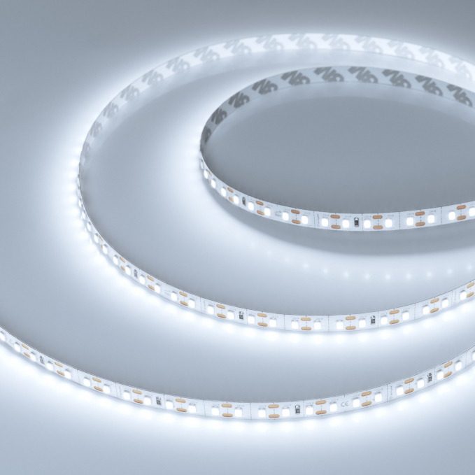 Светодиодная лента FC-A120-8mm 24V White6000-CX1 (10 W/m, IP20, 5m), Arlight, 052792, изображение 1 Светодиодная лента FC-A120-8mm 24V White6000-CX1 (10 W/m, IP20, 5m), Arlight, 052792, изображение 1