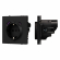 Механизм розетки с USB зарядкой SCT-NOBE-MUAC-SFPL-BK (230V, 16A), Arlight, 054285, изображение 1 Механизм розетки с USB зарядкой SCT-NOBE-MUAC-SFPL-BK (230V, 16A), Arlight, 054285, изображение 1