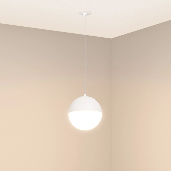 Светильник SP-EMISFERO-HANG-BUILT-R150-11W Warm3000 (WH, 170 deg, 230V), Arlight, 056588