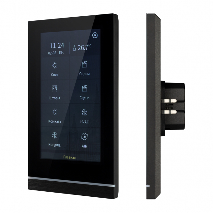 INTELLIGENT ARLIGHT Панель сенсорная KNX-113-51-MULTI-V5-IN (20-30V), Arlight, 031738, изображение 1 INTELLIGENT ARLIGHT Панель сенсорная KNX-113-51-MULTI-V5-IN (20-30V), Arlight, 031738, изображение 1