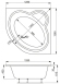 Ванна акриловая Vagnerplast Catalina 125x125 VPBA125CTM3X-04 Ванна акриловая Vagnerplast Catalina 125x125 VPBA125CTM3X-04