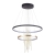 Подвесной светильник LED 4000K 63W 220V MONICA L-VISION ODL20 521 ODEON LIGHT, 3901/63L