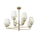 Подвесной светильник Керамика / Ceramics, Freya, FR2029PL-08BS