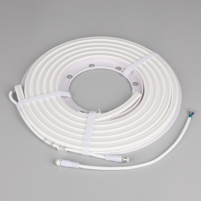 Светодиодная лента герметичная WAVE-SIDE-DOUBLE-B84-16x15mm 24V RGB (10 W/m, IP67, 5m, wire x1), Arlight, 059735, изображение 1