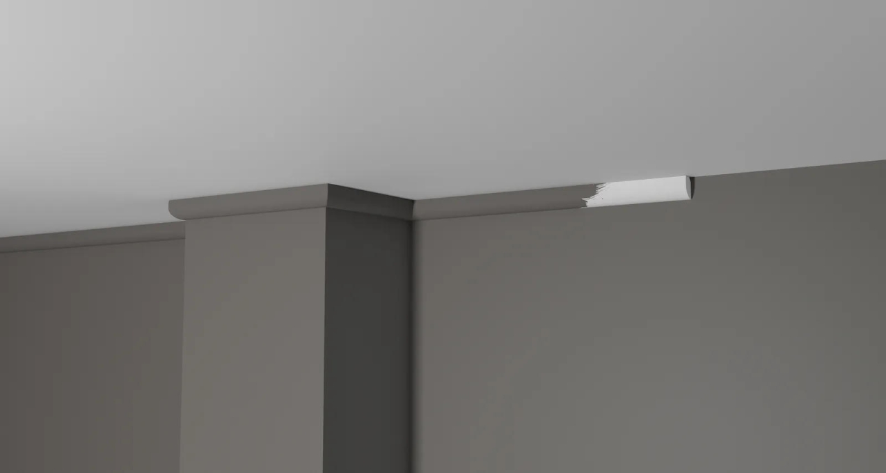 Карниз Decor-Dizayn DD02, 19x12x2000 мм