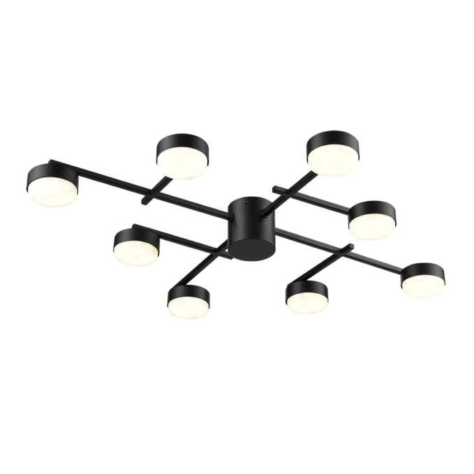 Люстра потолочная LED GX53 8*7W 220V DABRA COMFI LN26 247 LUMION 8186/8C, дополнительный ракурс Люстра потолочная LED GX53 8*7W 220V DABRA COMFI LN26 247 LUMION 8186/8C, дополнительный ракурс