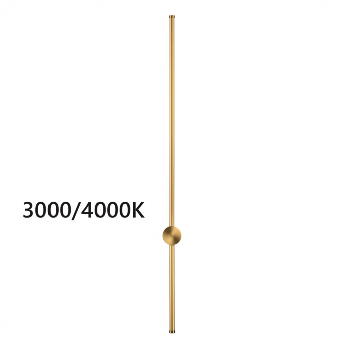 Настенный светильник IP20 LED 18W 849Лм 3000K/4000K (перекл. ч/з тумблер на драйвере) FILLINI HIGHTECH ODL23 275 ODEON LIGHT 4335/18WGP, изображение 1 Настенный светильник IP20 LED 18W 849Лм 3000K/4000K (перекл. ч/з тумблер на драйвере) FILLINI HIGHTECH ODL23 275 ODEON LIGHT 4335/18WGP, изображение 1