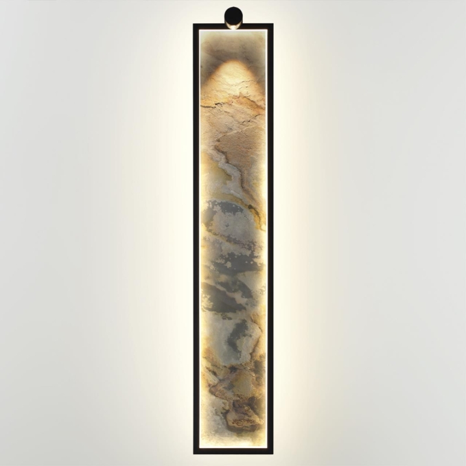 Настенныйсветильн. со спотом LED 35W 3000K STOFLAKE L-VISION ODL24 212 ODEON LIGHT 5078/35WL, фото на белом фоне