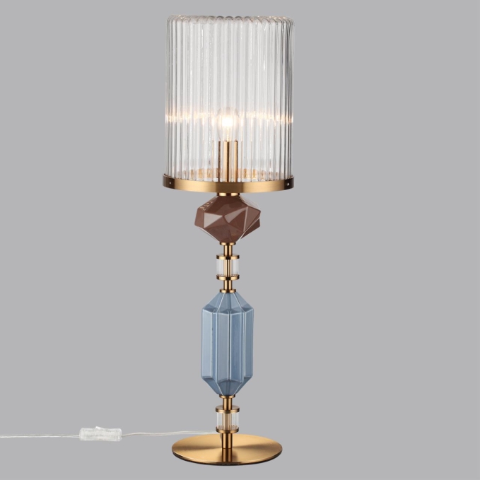 Настольная лампа E14 1*40W TERRA MODERN ODL_EX26 023 ODEON LIGHT 5414/1T, фото на цветном фоне 1 Настольная лампа E14 1*40W TERRA MODERN ODL_EX26 023 ODEON LIGHT 5414/1T, фото на цветном фоне 1