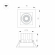 Светильник MS-VORTEX-BUILT-S90x90-12W Warm3000 (WH-WH, 40 deg, 230V), Arlight, 057914, изображение 4 Светильник MS-VORTEX-BUILT-S90x90-12W Warm3000 (WH-WH, 40 deg, 230V), Arlight, 057914, изображение 4