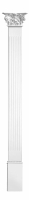 Комплект Decomaster DK-82220-SET1: пилястра DK-82220, капитель DK-82221, основание DK-82222 Комплект Decomaster DK-82220-SET1: пилястра DK-82220, капитель DK-82221, основание DK-82222