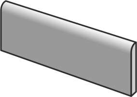 Плинтус Equipe Village Bullnose Aubergine 6.5x20, 25693
