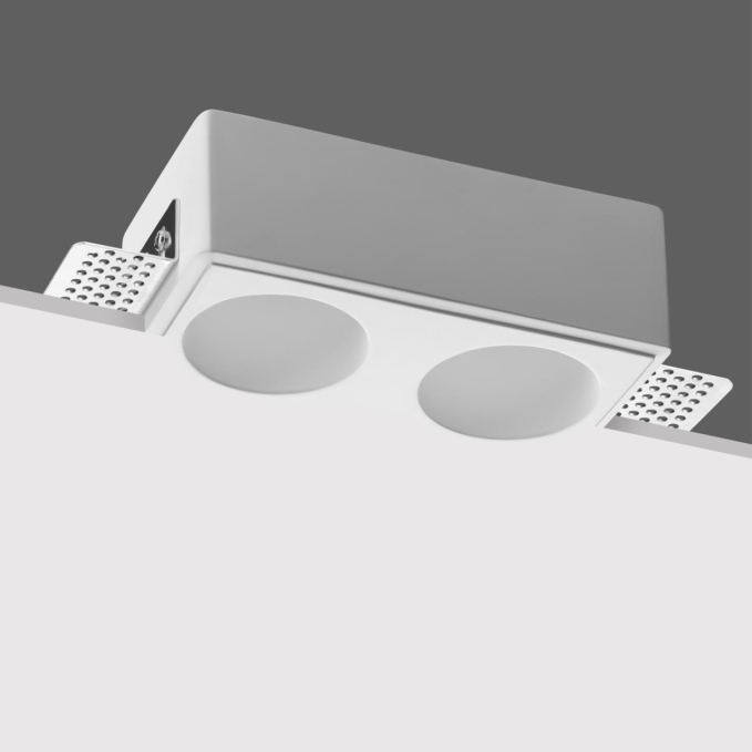 Светильник встраиваемый под покраску IP20 GU10 2*50W 220-240V CAIL WIR NT25 626 NOVOTECH 371012, дополнительный ракурс Светильник встраиваемый под покраску IP20 GU10 2*50W 220-240V CAIL WIR NT25 626 NOVOTECH 371012, дополнительный ракурс