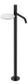 Смеситель напольный Boheme Stick 120-BB.3 черный Смеситель напольный Boheme Stick 120-BB.3 черный