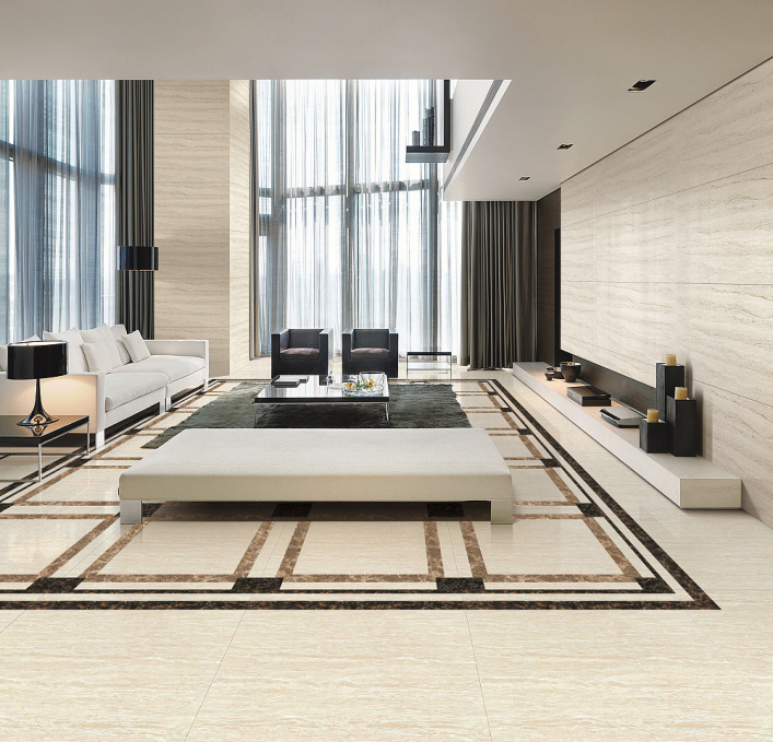 Керамогранит Basconi Home Travertine Moca Grey Matt 60x120, BHT-1003 Керамогранит Basconi Home Travertine Moca Grey Matt 60x120, BHT-1003