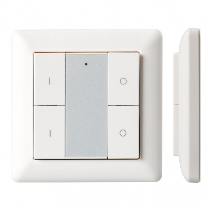 Панель Knob SR-KN9550K4-UP White (KNX, DIM), Arlight, 021369, изображение 1 Панель Knob SR-KN9550K4-UP White (KNX, DIM), Arlight, 021369, изображение 1