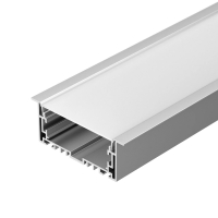 Профиль с экраном S2-LINIA94-F-2500 ANOD+OPAL, Arlight, 021178(1)