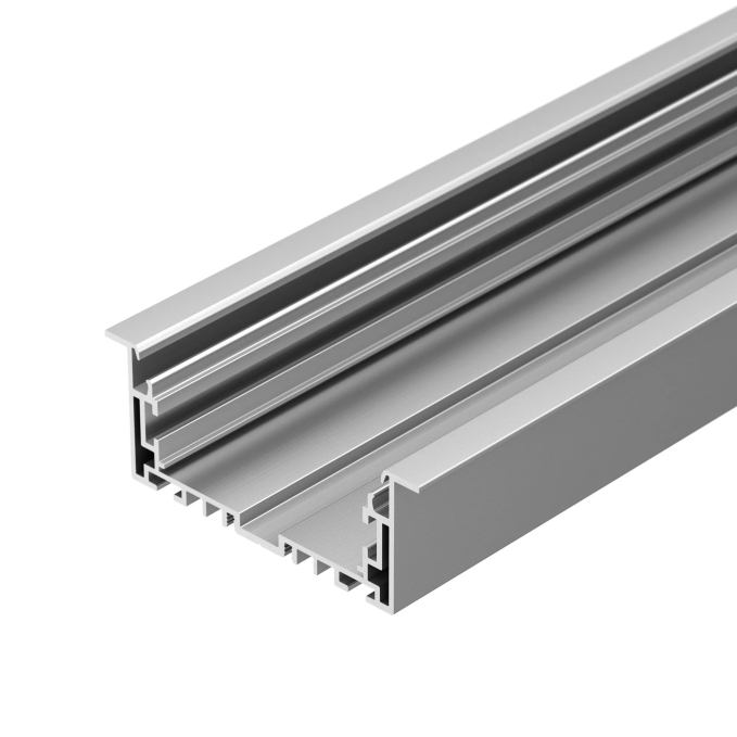 Профиль с экраном S2-LINIA94-F-2500 ANOD+OPAL, Arlight, 021178(1), изображение 2 Профиль с экраном S2-LINIA94-F-2500 ANOD+OPAL, Arlight, 021178(1), изображение 2