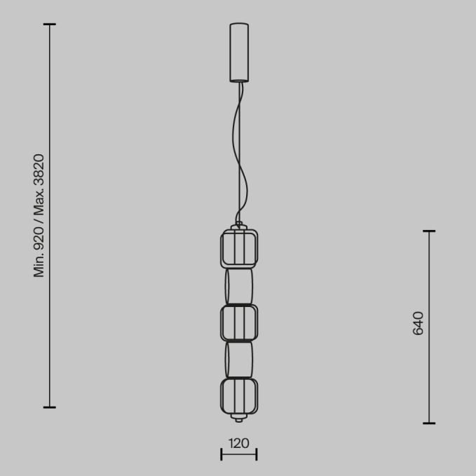 Подвесной светильник Эволюция / Evolution 3000К 9Вт, MOD396PL-L10W3K, изображение 7 Подвесной светильник Эволюция / Evolution 3000К 9Вт, MOD396PL-L10W3K, изображение 7