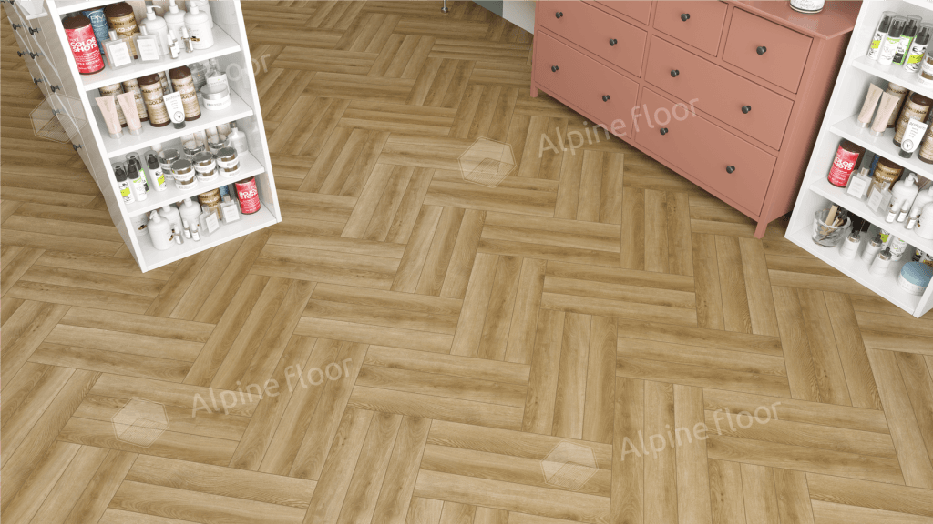 Ламинат Alpine Floor Herringbone 12 Pro Дуб Эльзас, LF106-02 Ламинат Alpine Floor Herringbone 12 Pro Дуб Эльзас, LF106-02