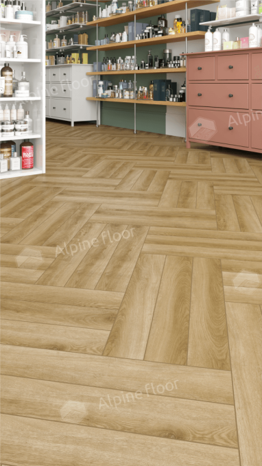 Ламинат Alpine Floor Herringbone 12 Pro Дуб Эльзас, LF106-02 Ламинат Alpine Floor Herringbone 12 Pro Дуб Эльзас, LF106-02