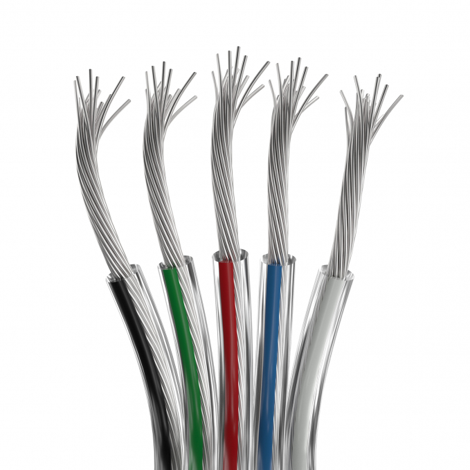 Шлейф питания ARL-20AWG-CLEAR-5Wire-CU, Arlight, 034966, изображение 1 Шлейф питания ARL-20AWG-CLEAR-5Wire-CU, Arlight, 034966, изображение 1