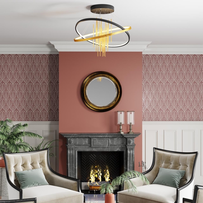 Потолочный светильник IP20 LED 70W 3340Лм 4000K MONICA L-VISION ODL22 521 ODEON LIGHT 3901/70CL, фото в интерьере 1 Потолочный светильник IP20 LED 70W 3340Лм 4000K MONICA L-VISION ODL22 521 ODEON LIGHT 3901/70CL, фото в интерьере 1