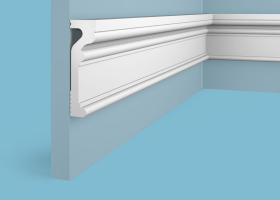 Молдинг Cosca Decor MX045, 91х27x2000 мм, Экополимер Молдинг Cosca Decor MX045, 91х27x2000 мм, Экополимер