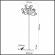 Торшер G4 LED 12*5W GARDI MODERN ODL25 553 ODEON LIGHT 5090/12F, схема товара Торшер G4 LED 12*5W GARDI MODERN ODL25 553 ODEON LIGHT 5090/12F, схема товара