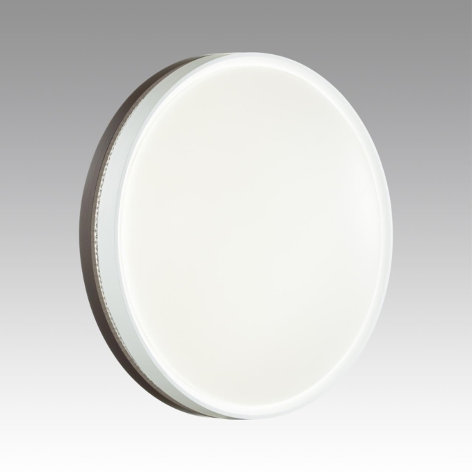 Светильник LED 76Вт 3000/4000/6000К D500 IP43 CCT NOHAVA BROWN COLOR SN 152 СОНЕКС 7668/ELN, фото на цветном фоне 1