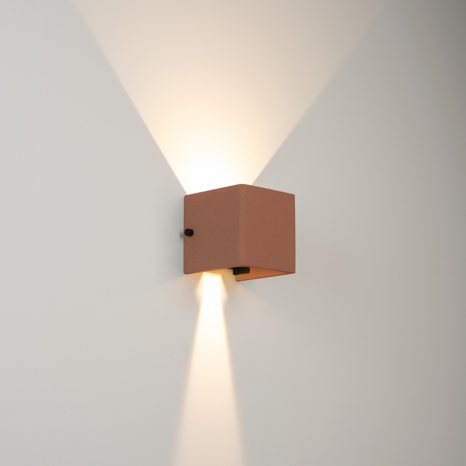 Светильник LGD-PERAN-WALL-S120x120-6W Warm3000 (Beige red, 0-80 deg, 230V), Arlight, 061761, изображение 5 Светильник LGD-PERAN-WALL-S120x120-6W Warm3000 (Beige red, 0-80 deg, 230V), Arlight, 061761, изображение 5