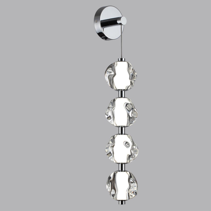 Бра LED 17W 4000K 850Лм JEMSTONE L-VISION ODL25 561 ODEON LIGHT 5084/17WL, фото на цветном фоне 1 Бра LED 17W 4000K 850Лм JEMSTONE L-VISION ODL25 561 ODEON LIGHT 5084/17WL, фото на цветном фоне 1