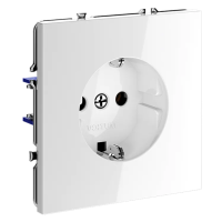 Розетка встраиваемая VOLTUM S70 с заземлением 16А, (белый глянцевый), Voltum, VLS040101 Розетка встраиваемая VOLTUM S70 с заземлением 16А, (белый глянцевый), Voltum, VLS040101