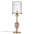 Настольная лампа E14 1*40W TERRA MODERN ODL_EX26 023 ODEON LIGHT 5414/1TA