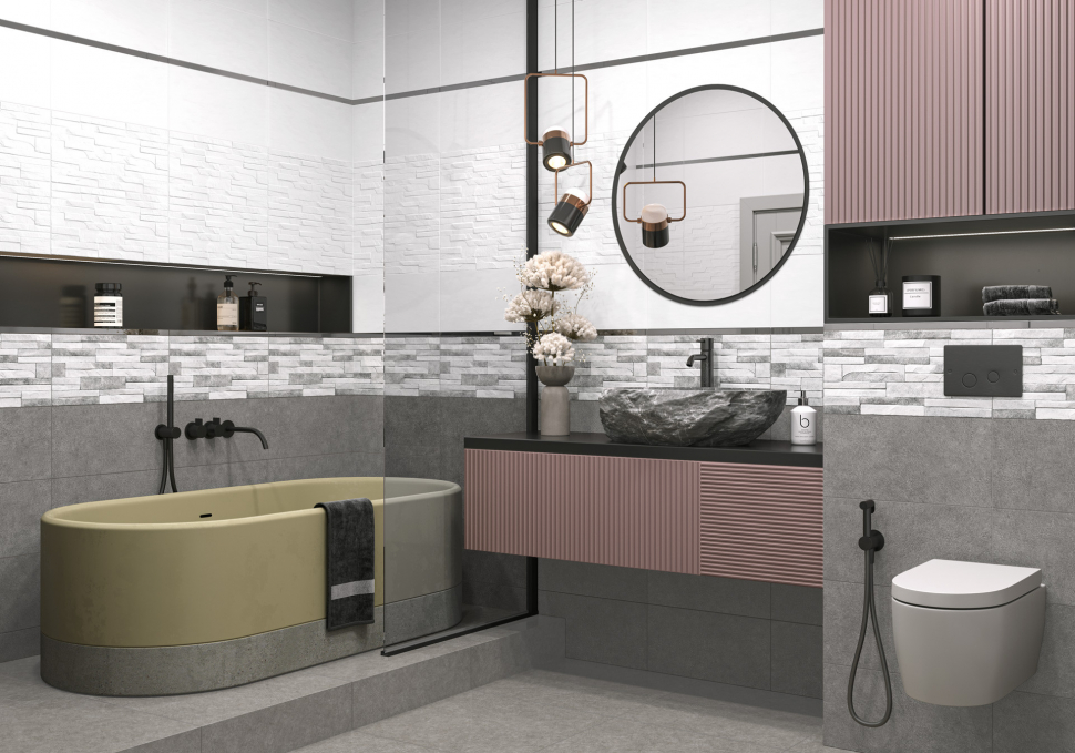 Настенная плитка Alma Ceramica Discover 24.9x50, TWU2550DCV10