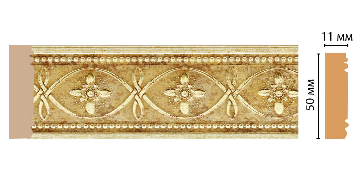 Молдинг Decomaster 156-933 ДМ, 51x11x2400 мм Молдинг Decomaster 156-933 ДМ, 51x11x2400 мм