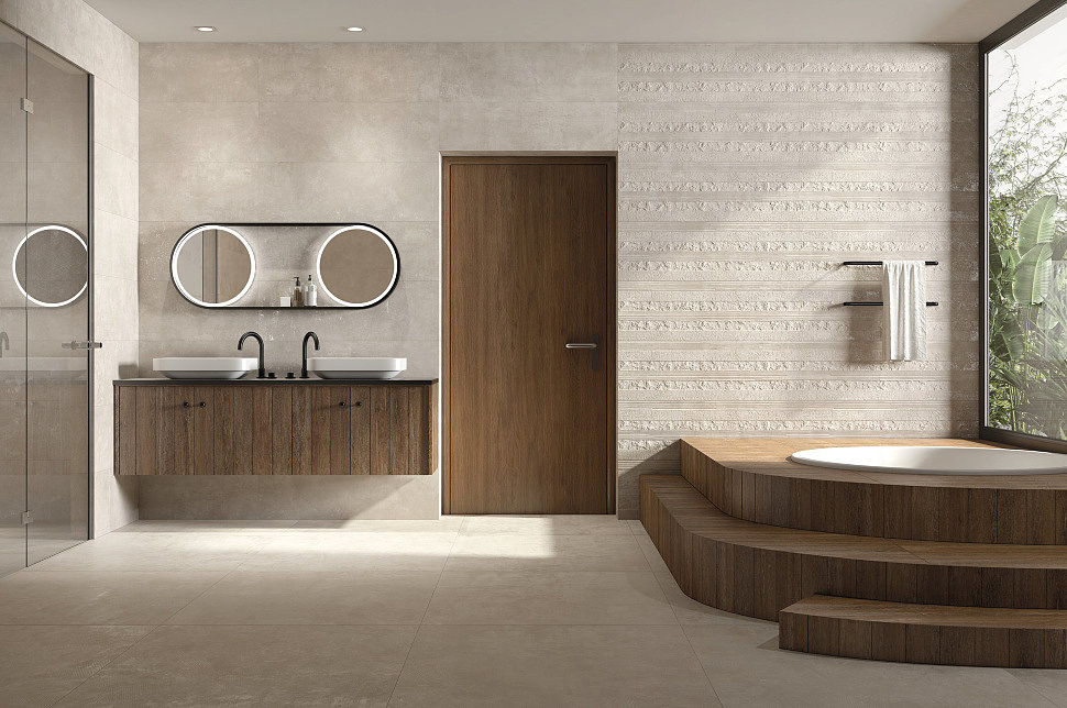 Керамогранит Peronda Downtown 4D Grey Sp 100x100, 31014 Керамогранит Peronda Downtown 4D Grey Sp 100x100, 31014
