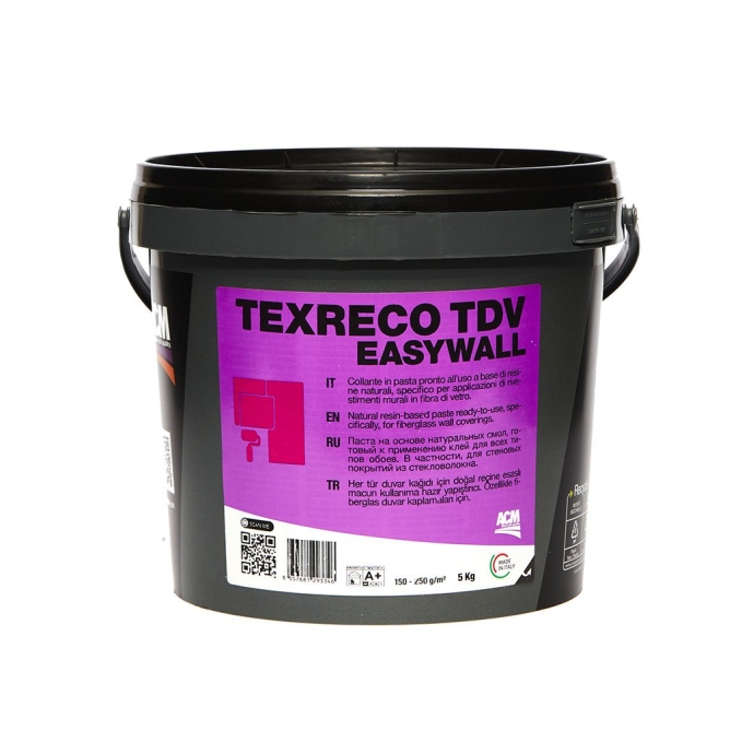 Клей для обоев ACM Texreco TDV Easywall 5 кг Клей для обоев ACM Texreco TDV Easywall 5 кг