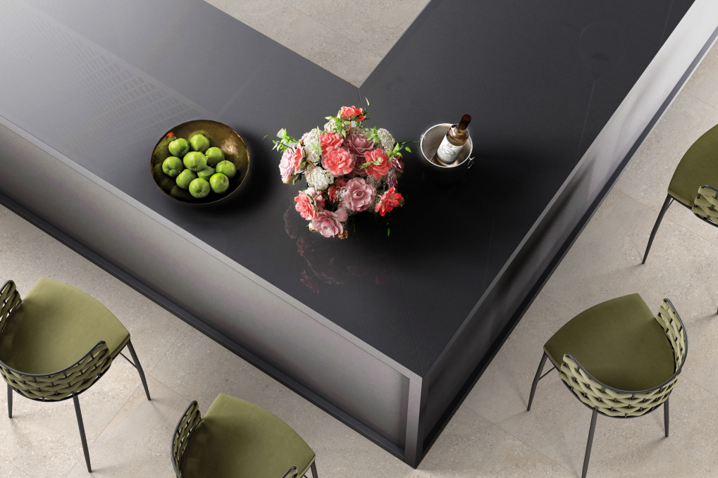 Керамогранит Starotech Polished Dark Grey 80x240 Керамогранит Starotech Polished Dark Grey 80x240