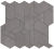 Мозаика Atlas Concorde Boost Smoke Mosaico Shapes 31x33.5, AN66