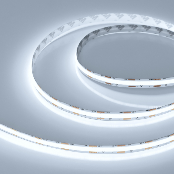 Светодиодная лента COB-X560-10mm 24V White6000 (9.6 W/m, IP20, 10m), Arlight, 049058, изображение 1 Светодиодная лента COB-X560-10mm 24V White6000 (9.6 W/m, IP20, 10m), Arlight, 049058, изображение 1