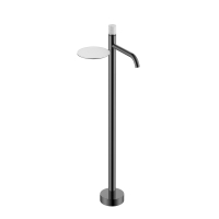 Смеситель напольный Boheme Stick 120-SGM-MR-GR графит глянец