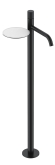 Смеситель напольный Boheme Stick 120-BB.4 черный