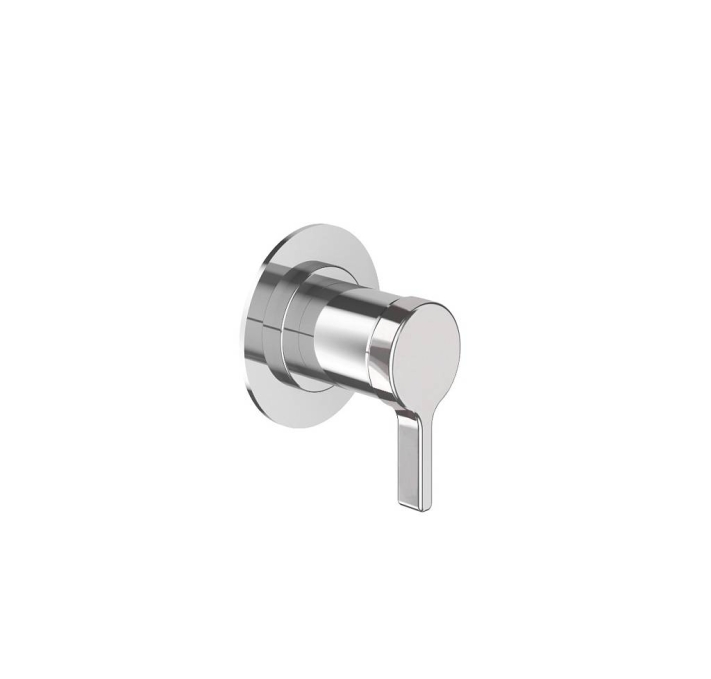 Встраиваемый cмеситель для ванны и душа Webert Coral CO880101015 хром глянцевый