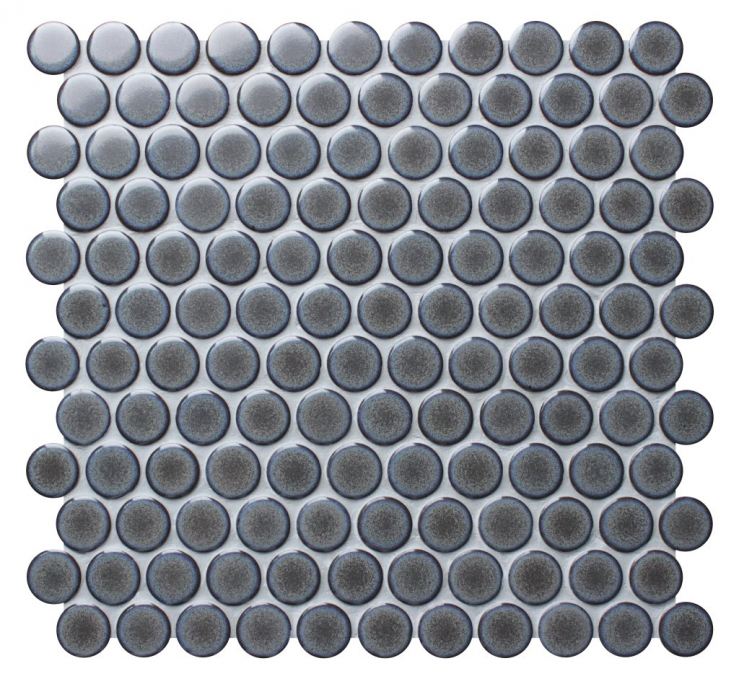 Мозаика Bonaparte Mosaics Round Blue Gray 31.2x33 Мозаика Bonaparte Mosaics Round Blue Gray 31.2x33